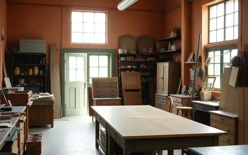 Our workshop in Cheshire CT