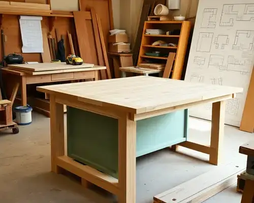 Custom furniture build process