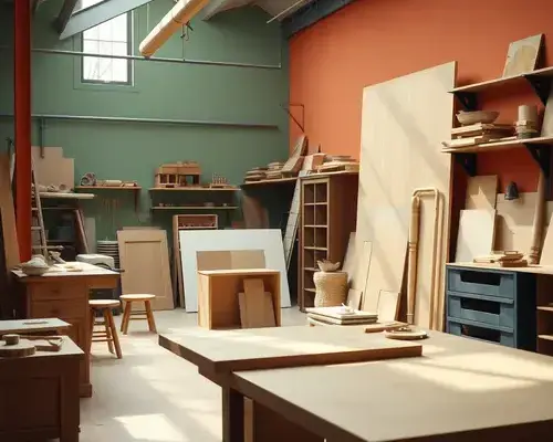 Custom furniture design work in progress